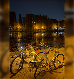 自転車の写真